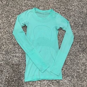 Lululemon Mint Swiftly Tech Long Sleeve